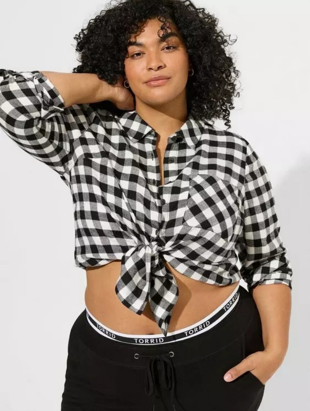Torrid Lizzie Button Down